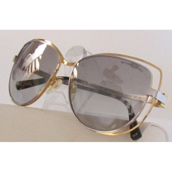 MICHAEL KORS AUDRINA 140-15-58 SILVER AND GOLD COLOR METAL SUNGLASSES main image 3